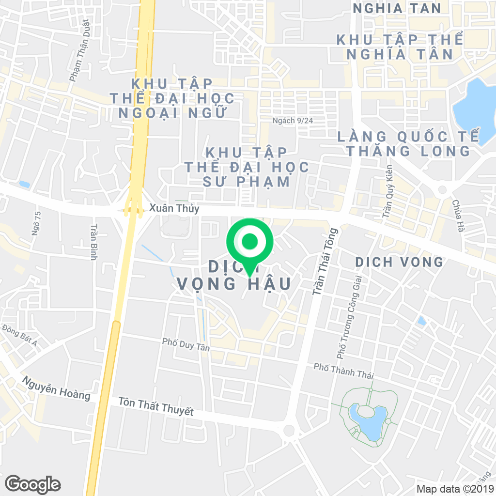 Ban do chi duong toi 63 Tran Quoc Vuong Dich Vong Hau Cau Giay Ha Noi