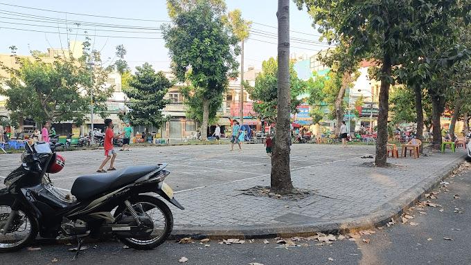 Toàn cảnh Công viên Gia Phú đường CN1 Sơn Kỳ Bình Tân TP HCM xanh mát