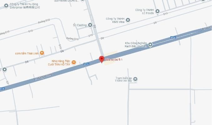 Con đường dẫn vào khu dân cư gần Ngã ba Rạch Bắp xã Tây An
