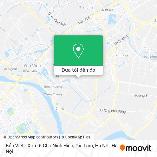 Hướng dẫn đường đi chi tiết đến Xóm 6 Ninh Hiệp Gia Lâm Hà Nội dễ dàng