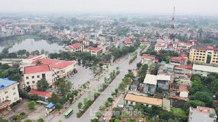 Toàn cảnh khu vực Cầu Văn Điển và thị trấn Văn Điển Thanh Trì Hà Nội với nhịp sống sầm uất