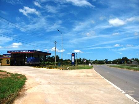 Giao thông tấp nập tại Ngã tư Tân Lập Cây Gạo Đồng Nai