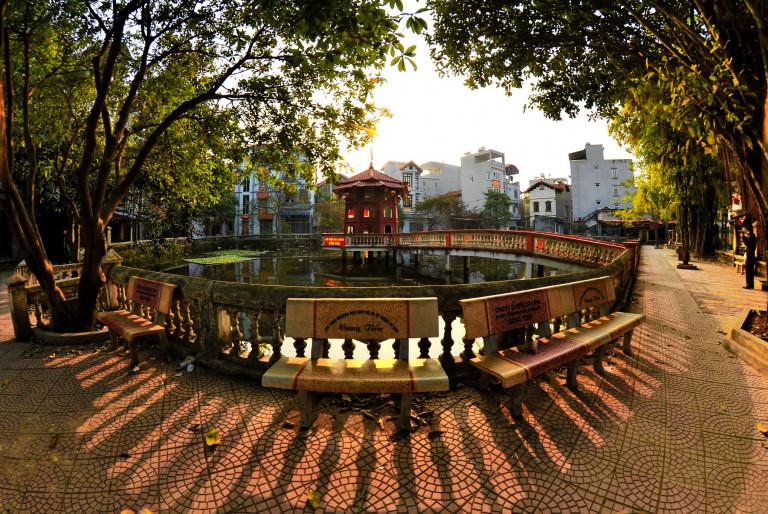Hình ảnh sân bóng Viglacera Mễ Trì Thượng, Nam Từ Liêm, Hà Nội với vị trí địa lý thuận lợi