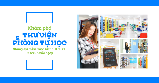 Khuôn viên hoặc không gian chung nơi sinh viên HUTECH 475A Điện Biên Phủ tương tác
