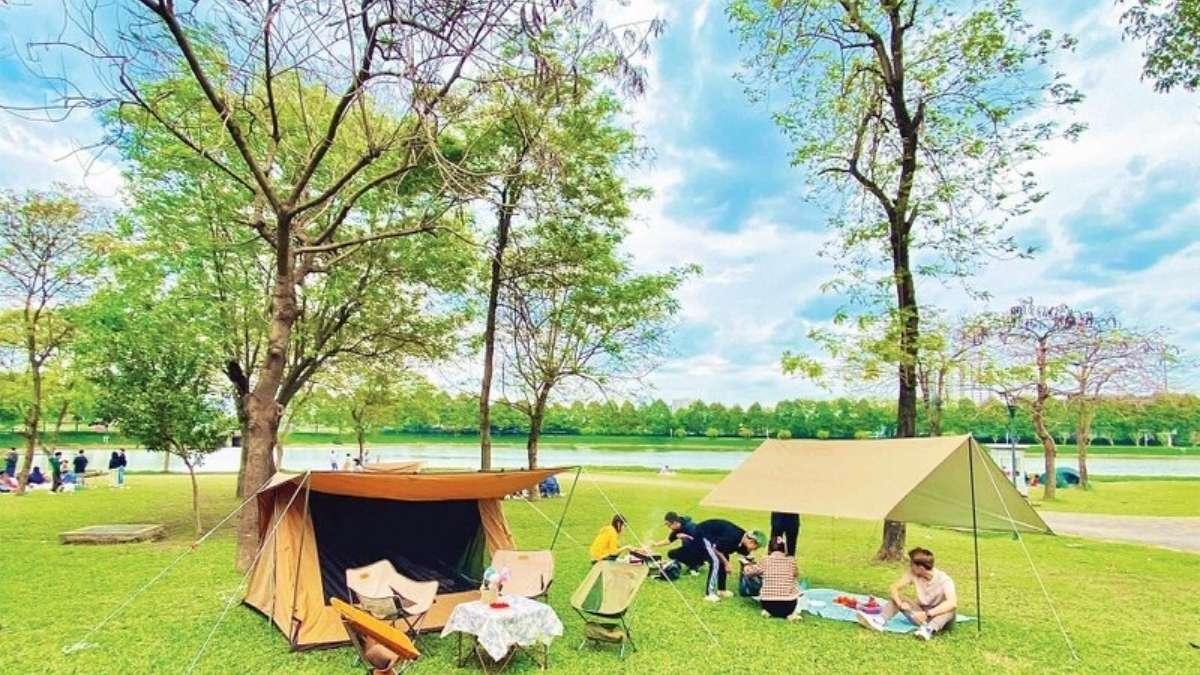 Ảnh chụp mặt tiền hoặc cổng Trường Ban Yên Sở tại phường Yên Sở Hoàng Mai