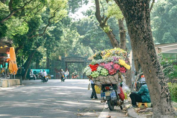 Cảnh quan sầm uất với nhiều cửa hàng tại ngõ 192 Lê Trọng Tấn Thanh Xuân