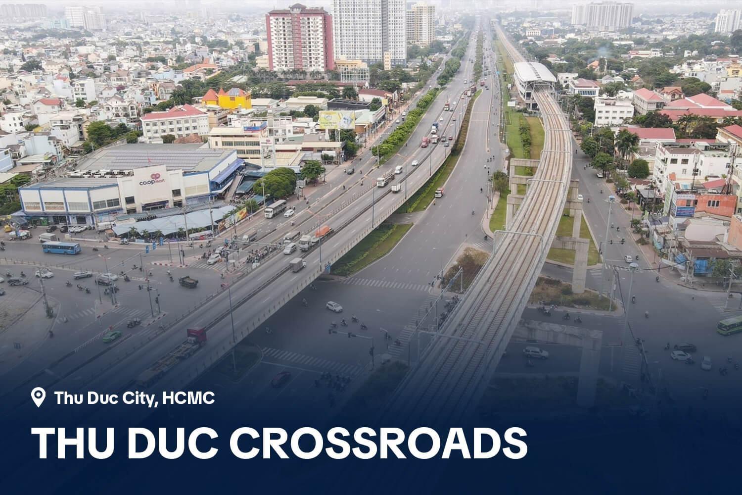 Vincom Plaza và Đại học Sư phạm Kỹ thuật gần Ngã tư Thủ Đức