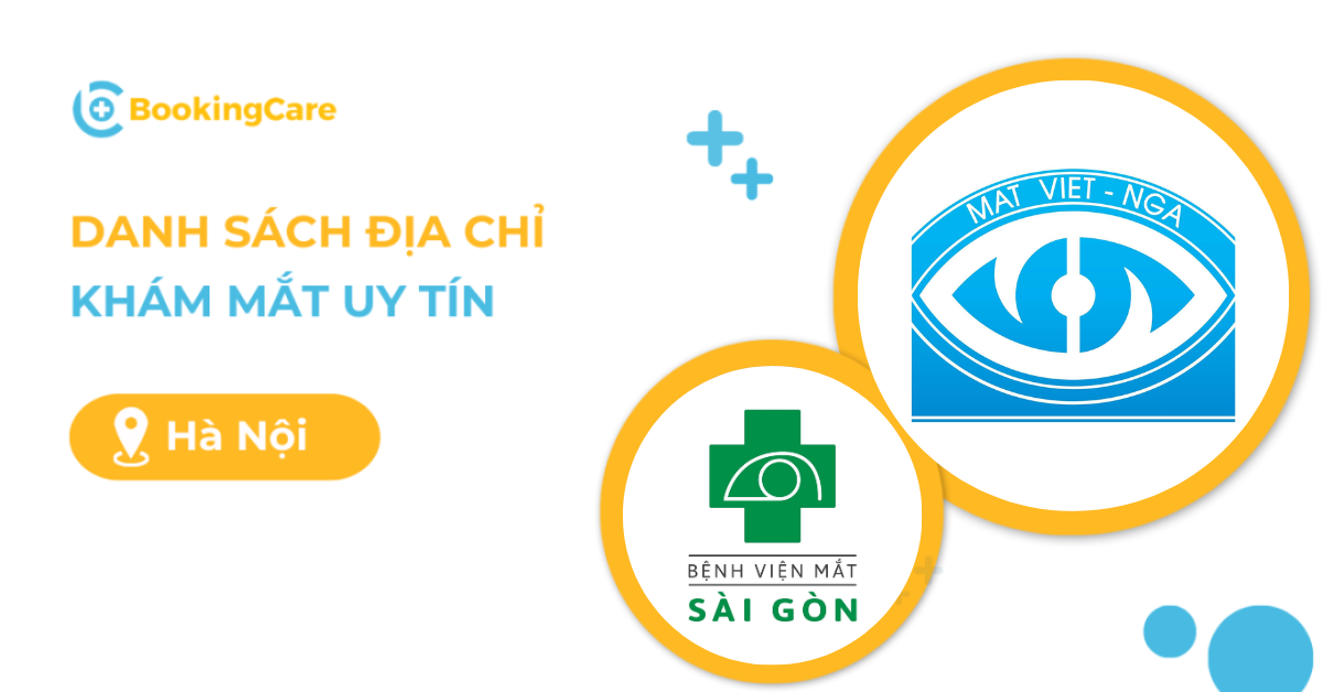 Các dịch vụ chuyên khoa mắt tại bệnh viện uy tín