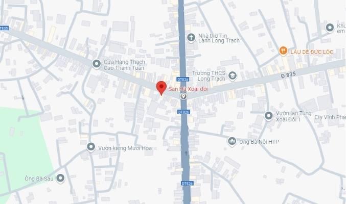 Hoạt động giao thông tại Ngã tư Xoài Đôi huyện Cần Giuộc Long An vào giờ cao điểm