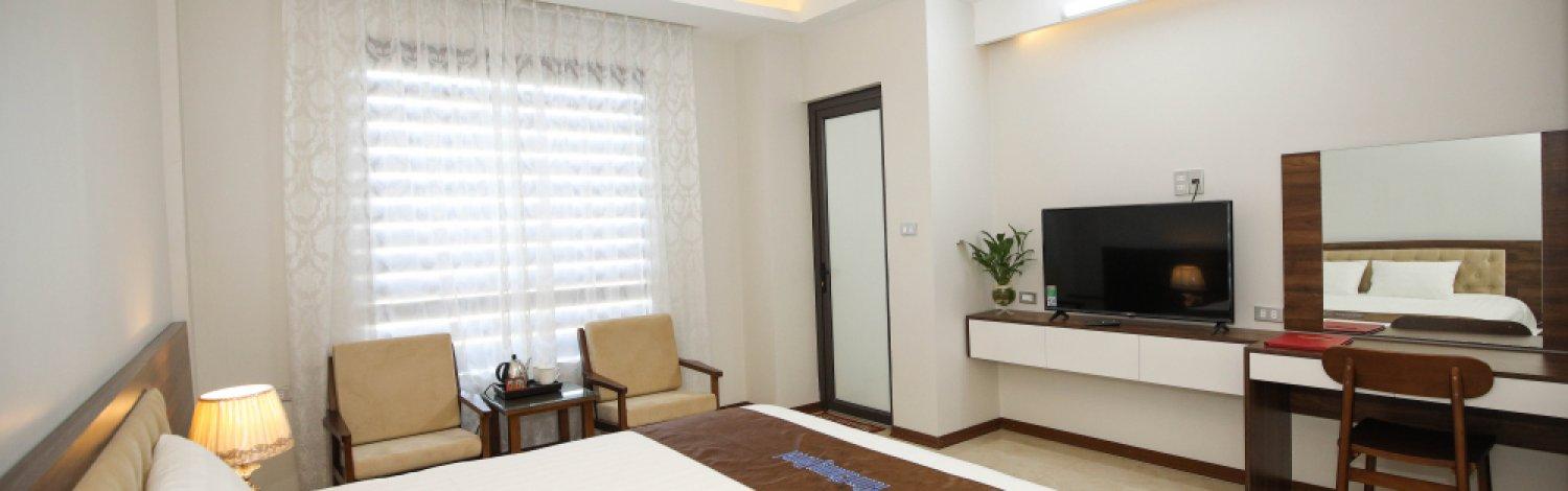 Không gian quán cà phê tại Kim Chung Hotel & Coffee Thanh Hóa