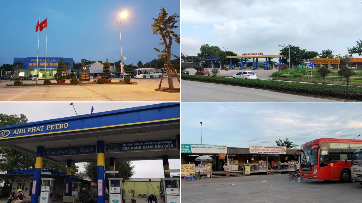 Cac tuyen xe pho bien khoi hanh tu Ben Xe Phia Bac Thanh Hoa